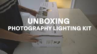 Unboxing the Online Photography Courses Elinchrom Lighting Kit  COLLARTS [upl. by Wivestad572]