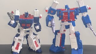 TRANSFORMERS KINGDOM VS STUDIO SERIES 86 ULTRA MAGNUS REVIEW [upl. by Meredeth]