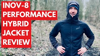 BEST Running Jacket  INOV8 PERFORMANCE HYBRID  Review [upl. by Atteloj407]