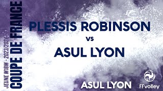 2024 CDF M18M  PLESSISROBINSON vs ASUL LYON  tour préliminaire [upl. by Kramnhoj]