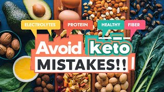 Top 5 Mistakes to Avoid When Starting a Ketogenic Diet [upl. by Hewe]