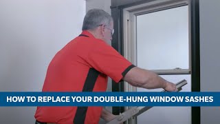 How to Replace Your DoubleHung Window Sashes [upl. by Seline]