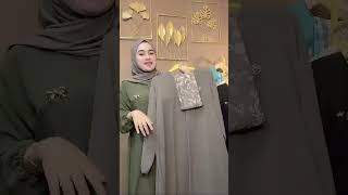 REKOMENDASI ABAYA ELSIRA CRINKLE AIRFLOW FREE BROSS CANTIK BUSUI JUMBO [upl. by Tabbi]