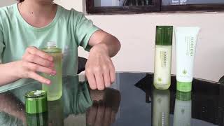 ALODERMA Aloe Acne Prevention and Repair Toner [upl. by Anairad]