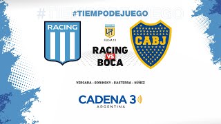 RACING CLUB vs BOCA JUNIORS  COPA DE LA LIGA  Fecha 10  Cadena 3 Argentina [upl. by Gulick]