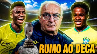 RUMO AO DECA  COPA AMÉRICA com o BRASIL de DORIVAL JÚNIOR  EFOOTBALL2024  SOMOS200K [upl. by Aihsoek4]