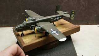 Hasegawa North American B25J Mitchell [upl. by Bettencourt]