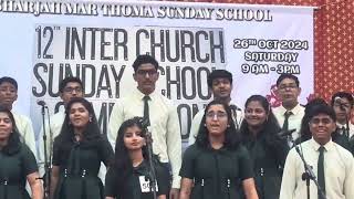 Oh Happy Day  Sharjah Marthoma church Sunday school  Interchurch 2024 [upl. by Pietje502]