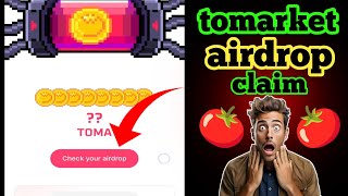 tomarket airdrop claim process live  কিভাবে টোমেটো এয়ারড্রপ ক্লাইম করবেন  crypto cryptofriends [upl. by Kihtrak]