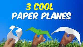 Circle Glider Wings  glider Plane  How to Make A Paper Airplane Flies Like A Bird  Easy Tutorial [upl. by Nance326]