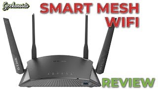 DLink EXO AC2600 Smart Mesh WiFi Router Review [upl. by Nortad61]