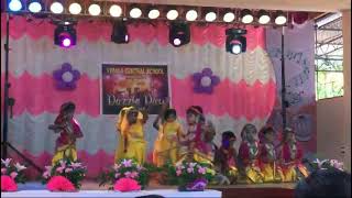 കൃഷ്ണ രാധിക 💃  LKG Students  Vimala central school Thanissery  YouTube Music [upl. by Ahsiugal67]