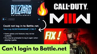 Modern warfare 3 can’t login to Battle net mw3  Could not log in battlenet  by borntoplaygames [upl. by Lyell]