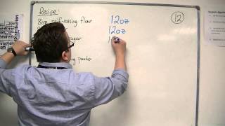 GCSE Maths from Scratch 706 Proportion working with a cake recipe [upl. by Ainsworth868]