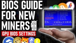 Motherboard BIOS Settings For Mining Rigs [upl. by Mort]