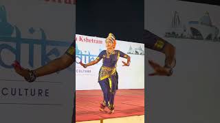 Beauty of Kuchipudi dance  Marakata manimaya chela [upl. by Ainezey]