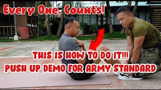 Philippine Army Physical Fitness Test The Ultimate SitUp Demonstration for Maximum Performance [upl. by Culberson]