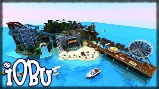 OLANN ISLAND Minecraft Showcase with Download [upl. by Ecad733]