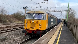 GBRF 56098 passing through Tamworth from Middleton Towers to Ravenhead with tones 10224 [upl. by Nohsyt491]