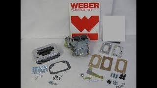 Weber 3236 carburetor installation [upl. by Kind]