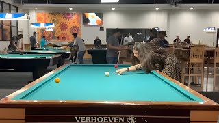 Master Carom Billiards with Professional Player Mary Avina 8K [upl. by Laveen]