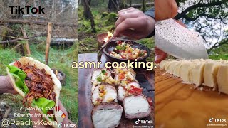 22 Mins of ASMR Cooking Outside  Fresh Food TikTok Compilation menwiththepot [upl. by Nna]