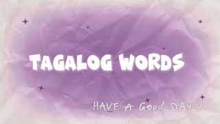 10 UNCOMMONLY BISAYA AND FILIPINO WORDS  for educational purposes only cttro of the intro video [upl. by Hplodnar]