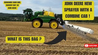 John Deere NEW sprayer  do you know what the white bag is [upl. by Putnem419]