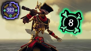 The blowpipe in hourglass pvp is strange 323  1000  Sea of Thieves [upl. by Isac121]