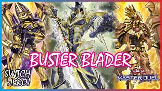 BUSTER BLADER HORUS COMBO RANKED GAMEPLAY YuGiOh Master Duel busterblader horus masterduel [upl. by Fergus]