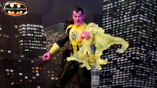 McFarlane DC Multiverse Sinestro Yellow Lanter Corps Collectors Edition Action Figure Review [upl. by Wanids]