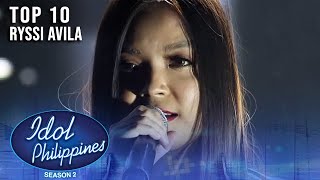 Ryssi Avila  Huwag Ka Lang Mawawala  Idol Philippines Season 2  Top 10 [upl. by Sillyrama]