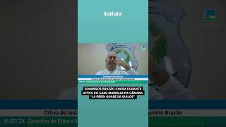 DOMINGOS BRAZÃO CHORA DURANTE OITIVA DO CASO MARIELLE AO COMENTAR PERDA DE PESO NA PRISÃO [upl. by Mortimer]