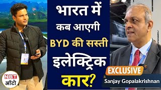 BYD भारत में केवल इलेक्ट्रिक कार ही क्यों बेचती है कब आएगी Seal EV  Auto Expo 2023 [upl. by Grati]