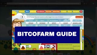 Bitcofarm  How to deposit Bitcoin in Bitcofarm [upl. by Argile]