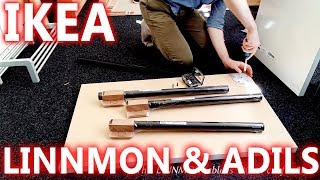 IKEA LINNMON amp ADILS 2x conference table setup amp review [upl. by Hepsiba]