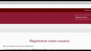 TUTORIAL Ingreso a campusuesedusv [upl. by Reggi]