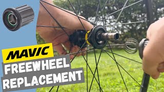 Conversion of XDRHG Freehub Body  MAVIC Wheel [upl. by Minsk923]