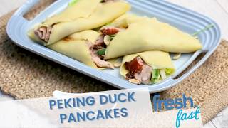 FreshFast Peking Duck Pancakes [upl. by Bright145]