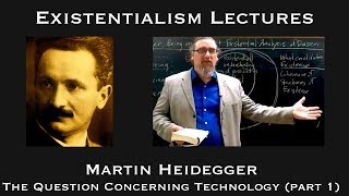 Martin Heidegger  Question Concerning Technology part 1  Existentialist Philosophy amp Literature [upl. by Herodias]