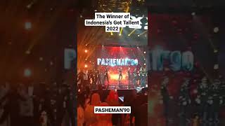 Thanks for Indonesias Got Tallent 2022 😭❤☀ pasheman win paskibra indonesiagottalent [upl. by Duntson]