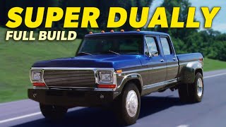 Full Build Adding A 70s Ford Crew Cab To A Dodge Cummins Turbo Diesel Chassis [upl. by Nirret]