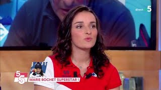 Marie Bochet superstar   C à Vous  21032018 [upl. by Files]