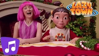 Lazy Town  I Love Xmas Music Video [upl. by Osborne996]