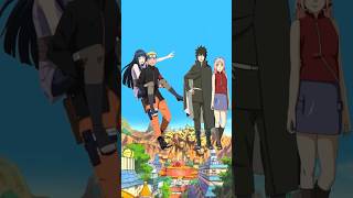 Naruto And Hinata Vs Sasuke And Sakura MOST IS STRONG shorts anime naruto shortvideos video [upl. by Vyse]