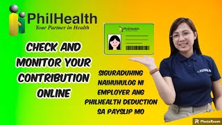 How to Check you Philhealth Contribution Online 2024 [upl. by Nehcterg561]