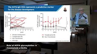 Prof Tom Huizinga  Role of ACPA glycosylation in rheumatoid arthritis [upl. by Narcissus]