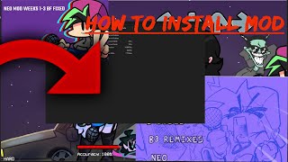 Friday night funkin  how install mods tutorial [upl. by Westland726]