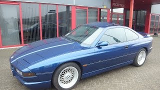 741018 BMW 840CI E31 COUPE AUT MINDIVIDUAL SELECTION JAPAN 44L 061997 BLUE 286HP 92462KM LHD [upl. by Einnoj580]