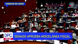 Miscelánea fiscal es aprobada en el Senado  De Pisa y Corre [upl. by Itoc]